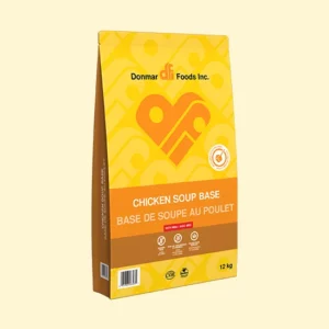 Donmar Foods Chicken Soup base packaging with MSG 12kg